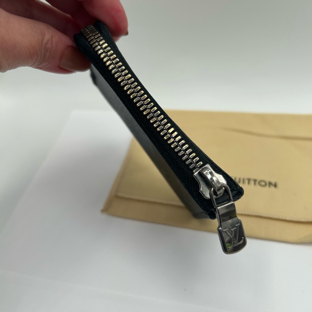 Authentic Louis Vuitton Monogram Eclipse Coin Pur… - image 5